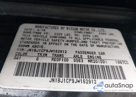 2018 Nissan Rogue Sport S from USA, damaged, VIN JN1BJ1CP9JW162912